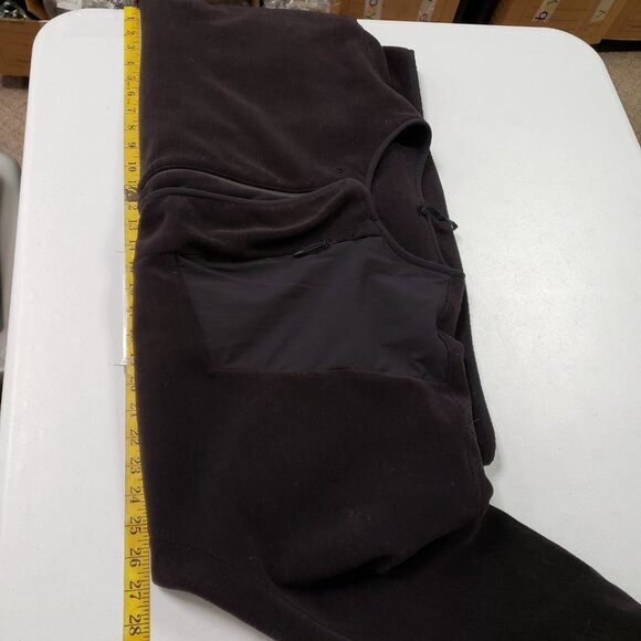 Lululemon Womens Moraine Fleece Full Zip Jacket Size L Black Athleisure Gym Yoga - Picture 6 of 9